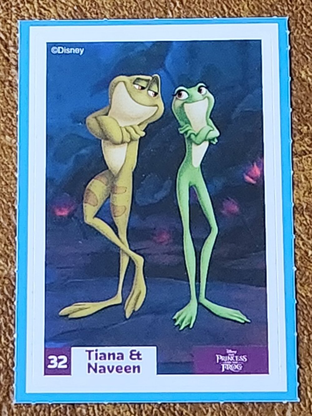 Loblaws Disney Stickers - 32 Tiana and Naveen - MAKE A BUNDLE!!
